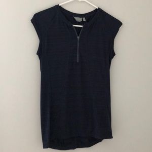 Athleta Pacifica UPF 50 Tank - Navy/Black